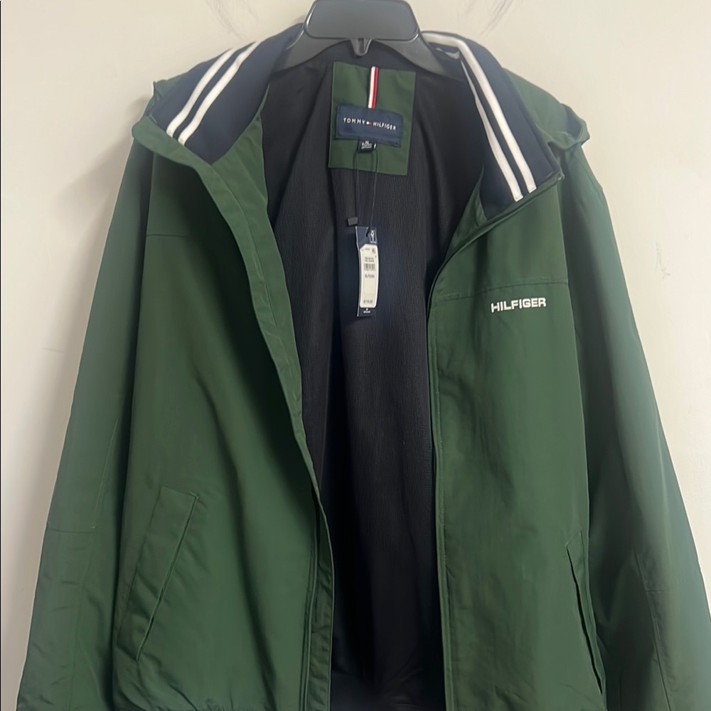 Tommy Hilfiger Men's Green Jacket